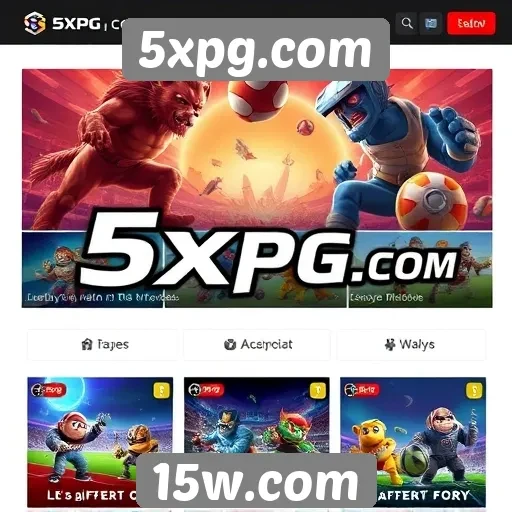 Plataforma 5xpg.com recebe atualizações frequentes